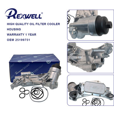 25199751 12992593 93186324 Motor Oil Cooler Filter Housing Assembly voor Chevrolet Chevy Cruze Aveo G3 Opel Astra 1.8L